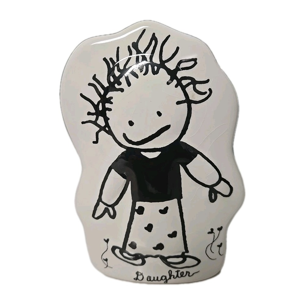 Vtg Marci Children of the Inner Light Vase Baum Bros Daughter Ceramic Planter